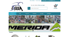 Desktop Screenshot of dellabikes.com.br